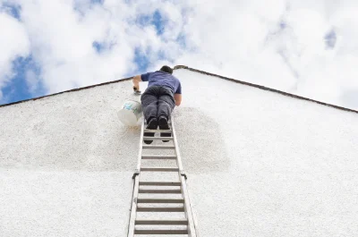Peinture extérieure à Asprières — façades et ravalement